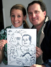 Caricature Artist, San Diego