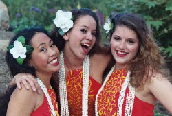 Hula and Hawaiian dancers, Denver