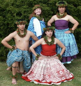Hula and Hawaiian dancers, Chicago
