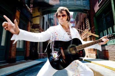 Elvis with Guitar