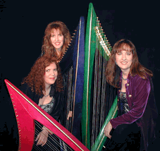 Harpists annd banjo bands